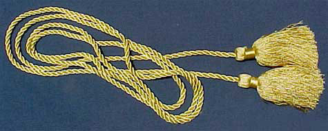 Cording - Honor Cords - honor cords with tassels on both ends