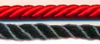 Honor Cord - DARK RED AND BLACK COLOR honor cords
