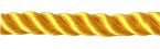 Honor Cord -YELLOW GOLD COLOR