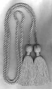 Honor Cord - SILVER COLOR honor cords