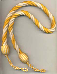 Honor Cords - honor cords with tassels on both ends