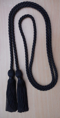 Single Honor Cord in 3 Colors - NAVY BLUE, KELLY GREEN and DARK RED