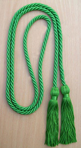 Single Honor Cord in 2 Colors - ROYAL BLUE and SILVER