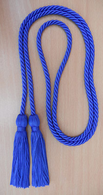 Single Honor Cord in 3 Colors - NAVY BLUE, KELLY GREEN and DARK RED
