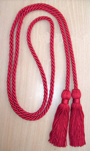 Single Honor Cord in 2 Colors - LIGHT GOLD and NAVY BLUE