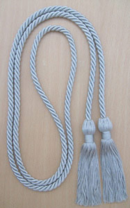 Single Honor Cord in 3 Colors - NAVY BLUE, KELLY GREEN and DARK RED
