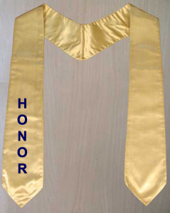 Graduation Stole - Click here for view details