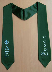 Graduation Stole - Click here for view details
