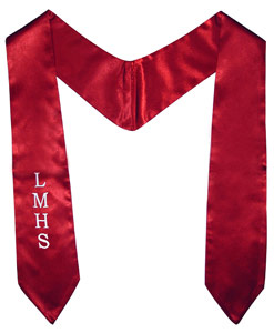 Graduation Stole - Click here for view details