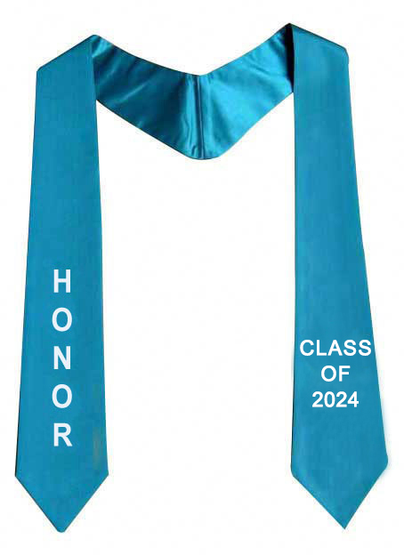 Teal stoles