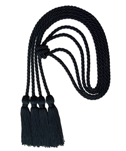 Black/Black honor cord