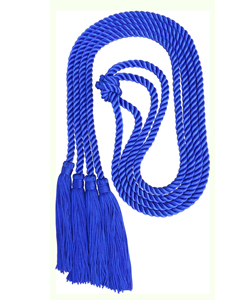 Royal Blue/Royal Blue honor cord