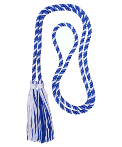 Royal Blue/White honor cord