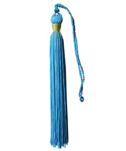 Sky Blue tassels