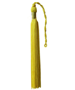 Yellow Gold tassels