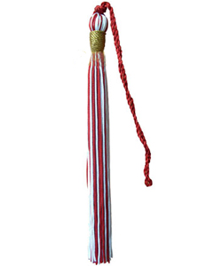 Red/White tassels