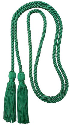 Kelly Green honor cord