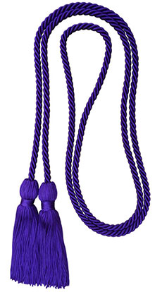Purple honor cord