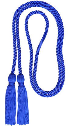 Royal Blue honor cord