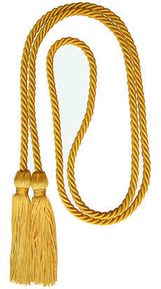 Yellow Gold honor cord